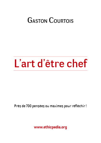 L'art d'être chef