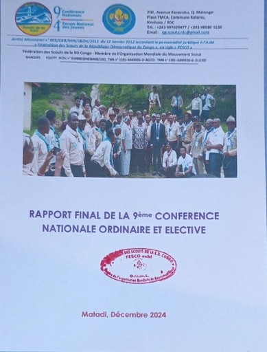 Rapport final de la 9e Conférence de la Fesco